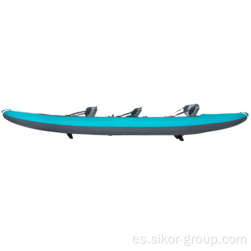 Padeta de aire Kayak Pesca Kayak Blue Kayak inflable de 3 personas en venta